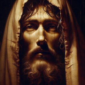 jesus, jesus christ, christianity, portrait, shroud, face, painting, ai generated, jesus, jesus, jesus, jesus, jesus, jesus christ